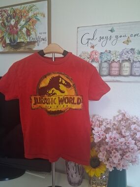 Kids' Red Graphic Tee - Short Sleeve